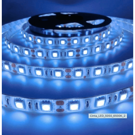 cinta led tunel minería