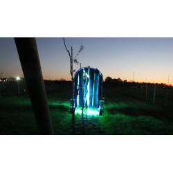 carro UV eliminación de plagas hongos parronales viñateros